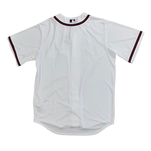 Nike Atlanta Braves Jersey White Size Large - Picture 3 of 3
